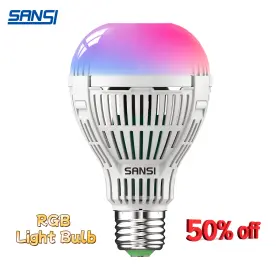 01-02-001-035051 SANSI Led Light Bulb Equiva Smart Dimmable