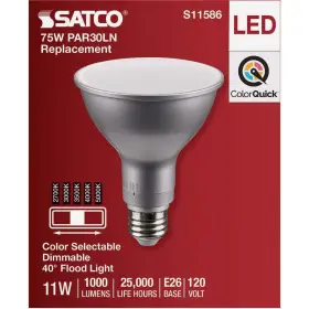 5CCT-SELECTABLE SANSI Satco Neck Dimmable Led #3
