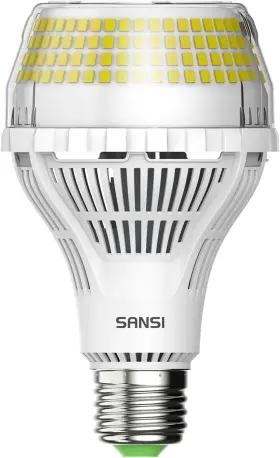 Sansi 313036624677 400w Equivalent 6000 Lumens Brightest Led Light Bulb 5000k Daylight E26 A