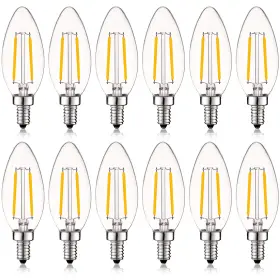 680332689472 SANSI Luxrite Candelabra Led Bulbs Dimmable