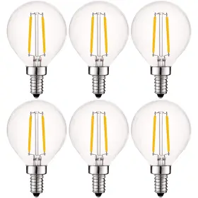 684500778715 SANSI Luxrite Led Globe Light Bulbs Dimmable