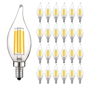 686162847259 SANSI Luxrite Candelabra Led Bulbs Dimmable