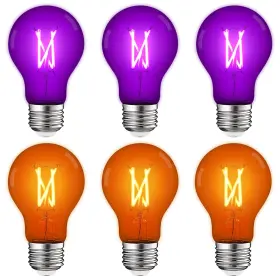 698746651732 SANSI Luxrite Halloween Led Light Bulbs