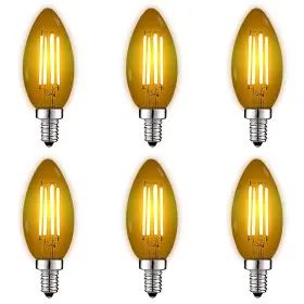 698746652050 SANSI Luxrite Led Filament Light Bulbs