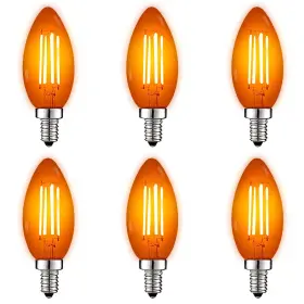 698746652067 SANSI Luxrite Led Filament Light Bulbs