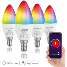 731642718298 SANSI Xodo Smart Wi Fi Dimmable Light Bulb