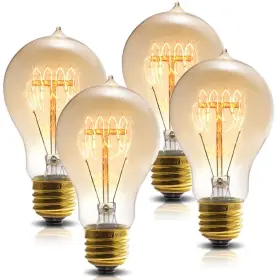 737633238608 SANSI Dimmable Edison Bulbs Antique Filament