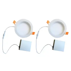 Bulbrite SANSI Pack Led Round Recessed Recess Downlight
