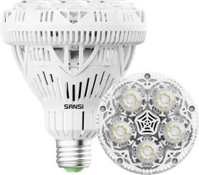 Sansi 942285507673 4000 Lumens Br30 Led Light Bulb Bright 250w Equivalent E26 5000k D