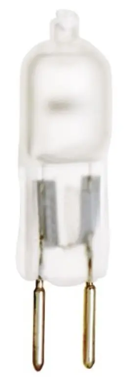 Satco Products S1912 75w 1290 Lumens T4 Halogen Gy6.35 Base 12v Frosted Light Bulb Dimmable
