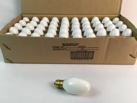 S3681 SATCO PRODUCTS Candelabra Base Night Light Bulb