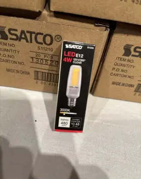 S11210 SATCO Led Candelabra Minicapsule Light Bulb