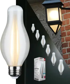 S11314 SATCO Led Spun Bulb Volts Pack
