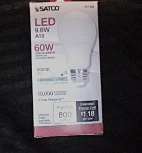 S11409 SATCO Dimmable Led Light Bulb