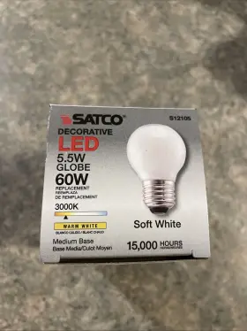 S12105 SATCO Led Globe Base #3