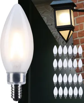 S12491 SATCO Led Frosted Light Bulbs Pack