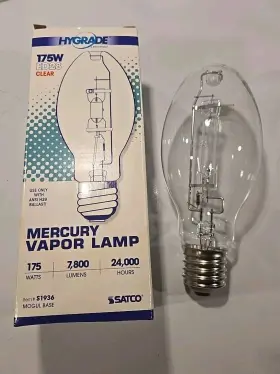 S1936 SATCO Mercury Vapor Lamp Mogul Base
