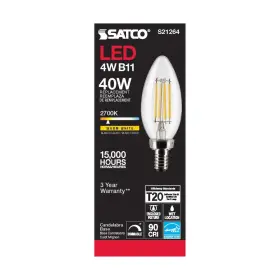 S21264 SATCO Led Filament Chandelier Candelabra
