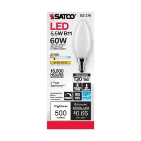 S21278 SATCO Led Frost Light Bulbs Pack