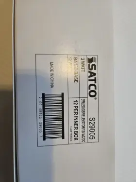 S29005 SATCO Gbf Voltage Base Led Elevator Lamp Pack