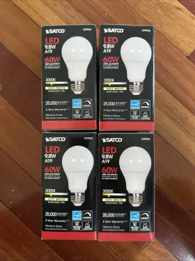 S29810 SATCO Pack Led Light Bulb Base