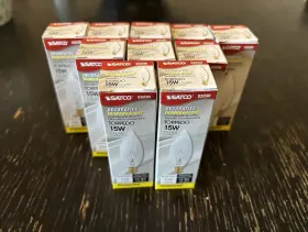 S3230 SATCO Pack Torpedo Bulb Candelabra Dimmable