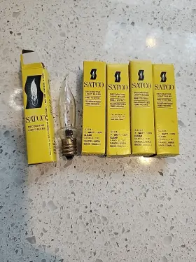 S3241 SATCO Light Bulbs Candelabra Candle Tip