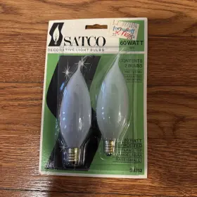 S3268 SATCO Base Light Bulbs Frosted