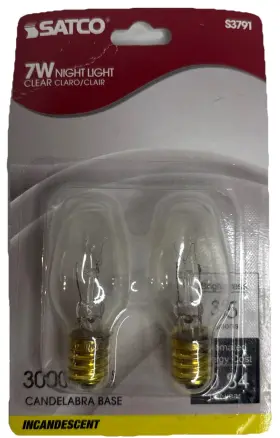 S3791 SATCO Night Light Hrs