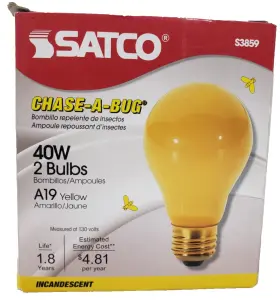 S3859 SATCO Incandesent Bug Light Bulb