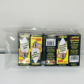 S4470 SATCO Krypton Bulbs Torpedo Standard Base