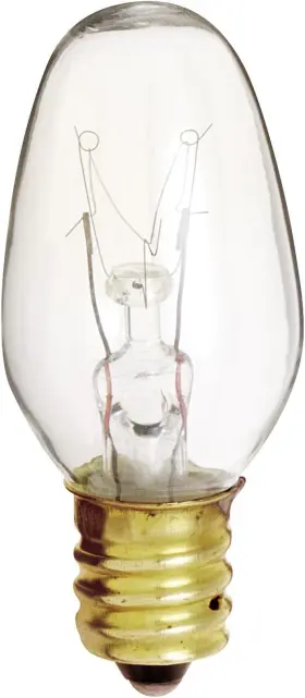 S4724 SATCO Card Candelabra Base Night Light Bulb
