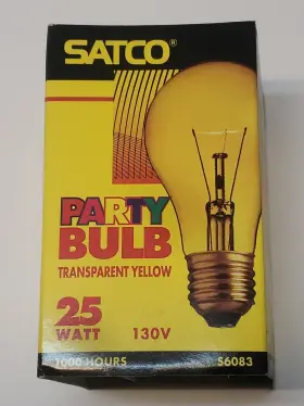 S6083 SATCO Pack Light Bulb Transparent
