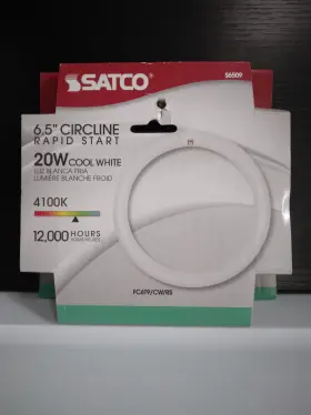 S6509 SATCO Circline Cw Fluorescent Light Bulbs