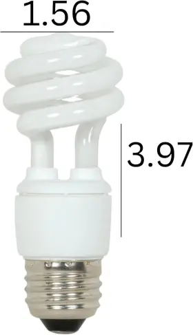 S7212 SATCO Mini Spiral Fluorescent Pack #2
