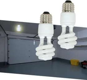 S7212 SATCO Mini Spiral Fluorescent Pack