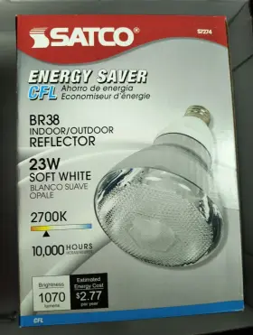 S7274 SATCO Cfl Reflector Floodlight Bulb