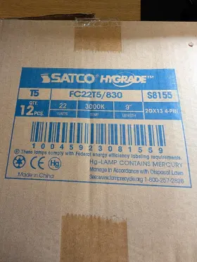 S8155 SATCO Circline High Performance Lamp