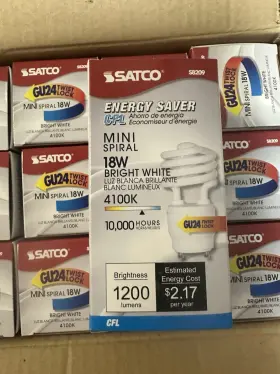 S8209 SATCO Fluorescent Spiral