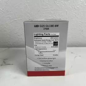 S9200 SATCO Led Globe Bulb Base Frosted #3