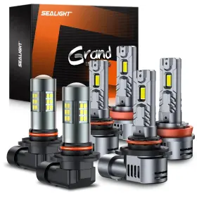 9005 SEALIGHT Fog Light Bulbs Ultra Bright