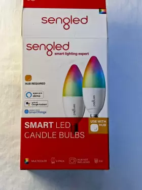 840696102691 SENGLED Smart Led Candle Bulb Candelabra Base #3