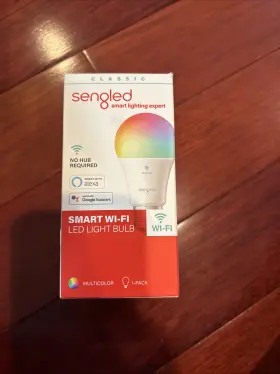 Sengled 840696103513 Classic Smart Wi-fi Led Light Bulb New Iob Multicolor Lot 101