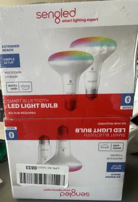 840696103599 SENGLED Smart Led Multicolor Flood Light Bulbs