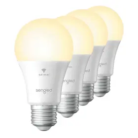 Sengled C65pr4bqr Smart Wifi Bulbs A19 Alexa Google Home 2700k 60w Equiv 800lm Led 4 Pack