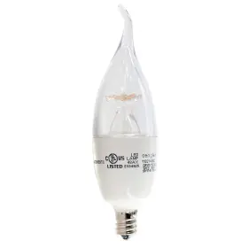 DPO57.5CA11E12D927G1260CB1W SENGLED Dimmable Flame Tip Led
