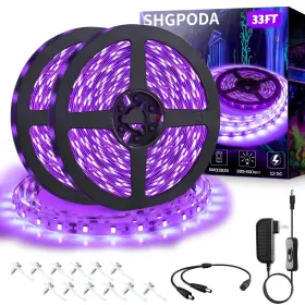 732694411564 SHGPODA Led Light Strip Flexible Fixtures Kit
