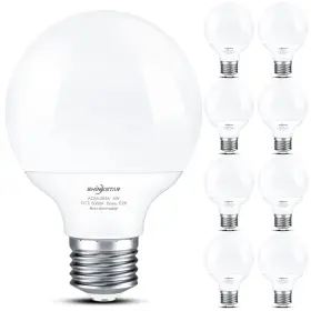 788362644529 SHINESTAR Led Globe Light Bulbs Bathroom Vanity