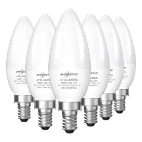 792105587035 SHINESTAR Pack Candelabra Bulb Base Led Ceiling