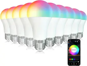 0023 SMART Light Dimmable Bulb Led Music Sync Col